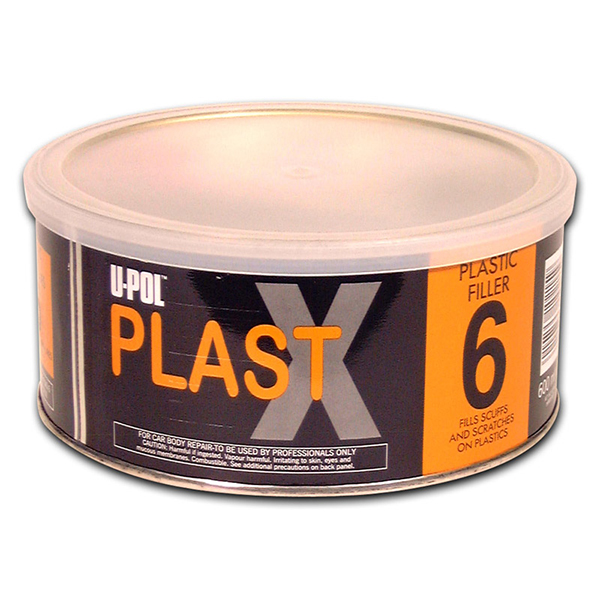 U-POL PLAST X Highly Flexible Body Filler for Plastics 600ml